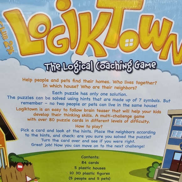 Club 2 Logiktown The Logical Coaching Game - Picture 6 of 9